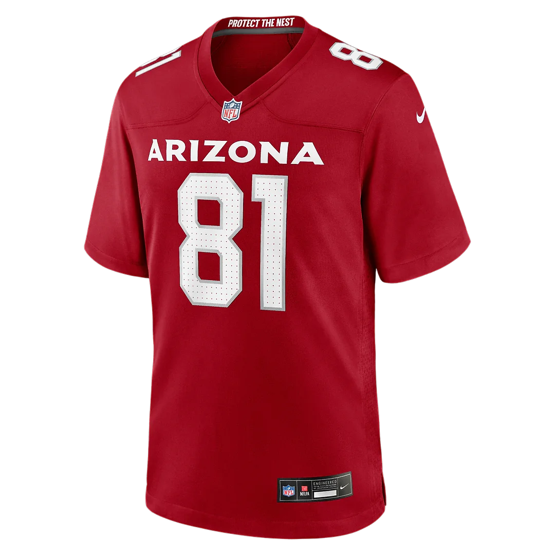 Zennovawear Travis Vokolek Arizona Cardinals Team Game Jersey - Cardinal