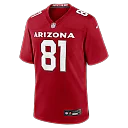 Zennovawear Travis Vokolek Arizona Cardinals Team Game Jersey - Cardinal