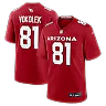 Zennovawear Travis Vokolek Arizona Cardinals Team Game Jersey - Cardinal