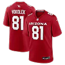 Zennovawear Travis Vokolek Arizona Cardinals Team Game Jersey - Cardinal