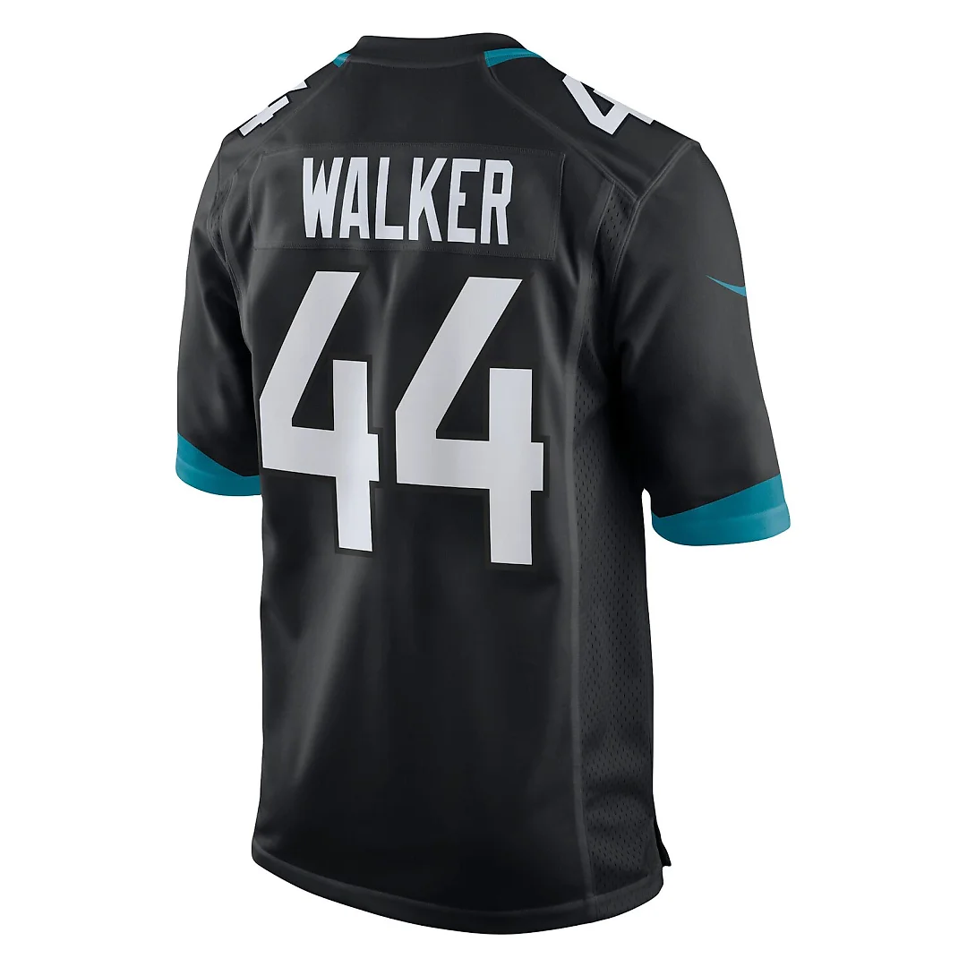 Zennovawear Travon Walker Jacksonville Jaguars Player Game Jersey - Black