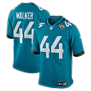 Zennovawear Travon Walker Jacksonville Jaguars Player Game Jersey - Teal