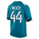 Zennovawear Travon Walker Jacksonville Jaguars Player Game Jersey - Teal