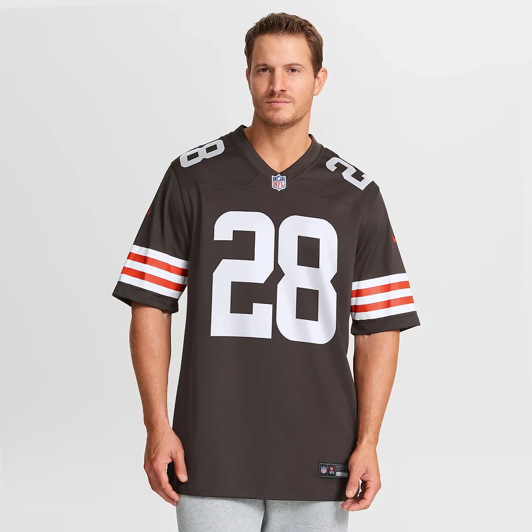 Zennovawear Tre Avery Cleveland Browns Team Game Jersey - Brown
