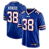 Zennovawear Tre Norwood Buffalo Bills Team Game Jersey - Royal
