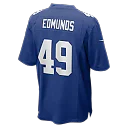 Zennovawear Tremaine Edmunds New York Giants Team Game Jersey - Royal