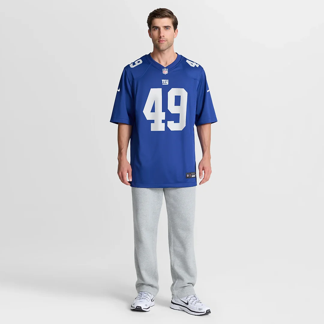 Zennovawear Tremaine Edmunds New York Giants Team Game Jersey - Royal