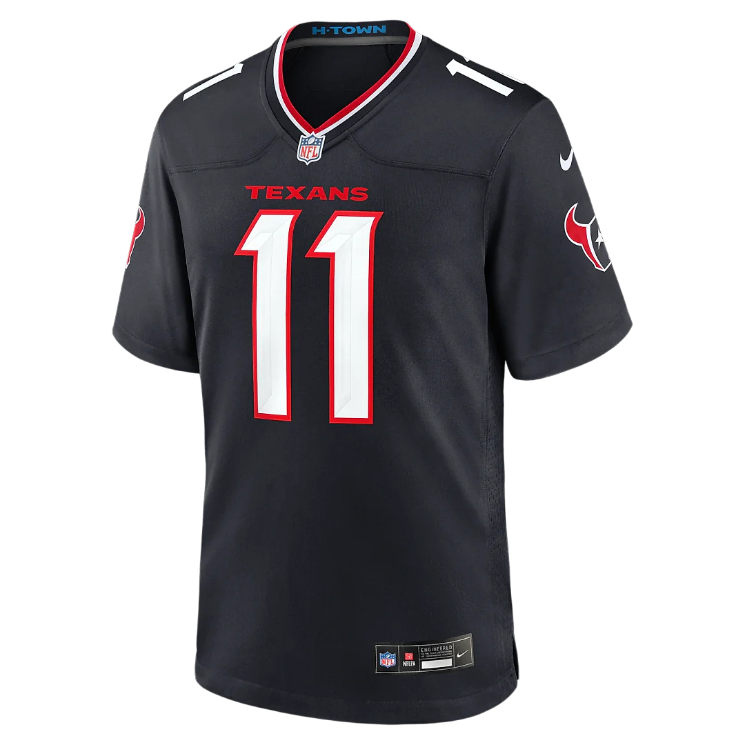 Zennovawear Tremon Smith Houston Texans Team Game Jersey - Navy