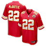 Zennovawear Trent McDuffie Kansas City Chiefs Game Jersey - Red