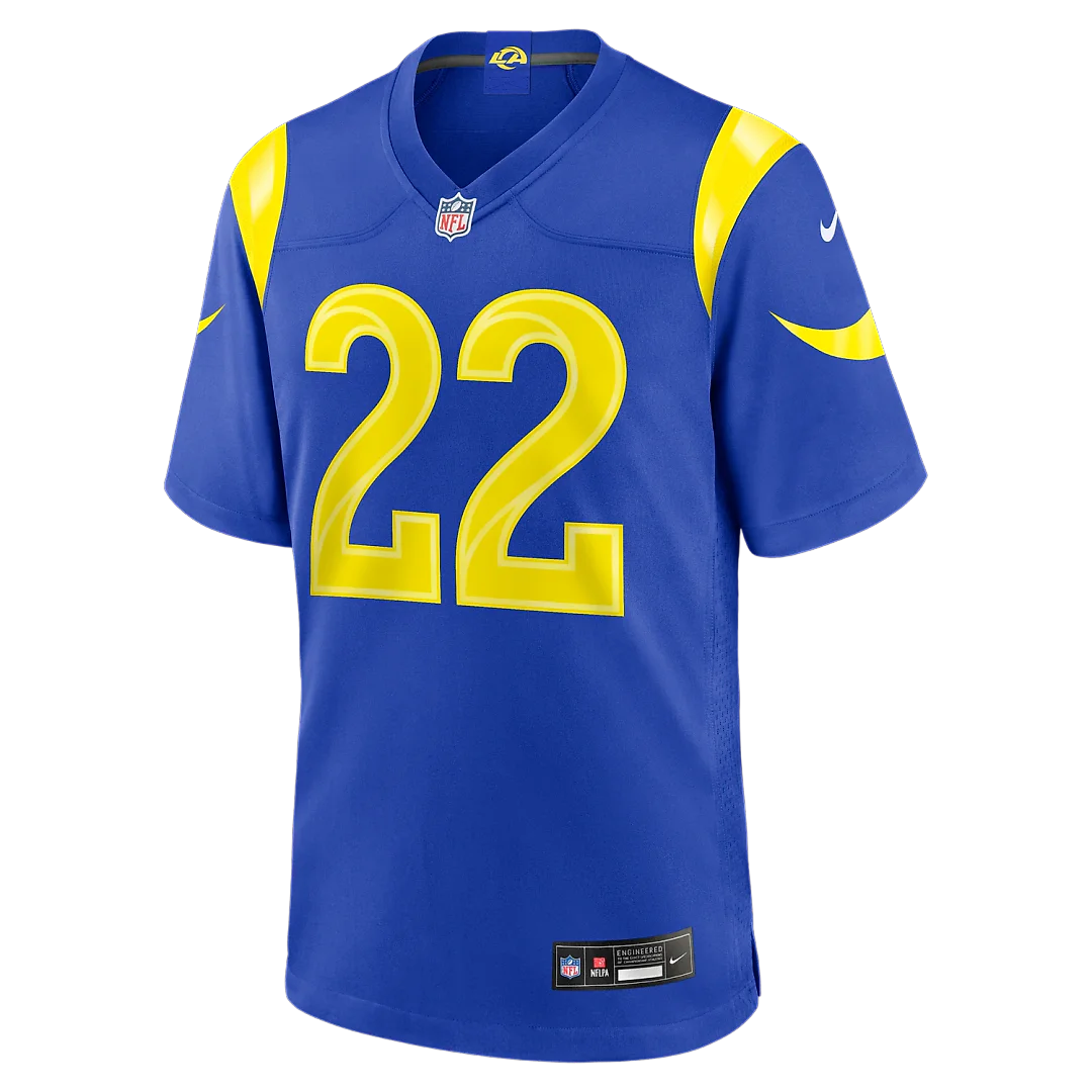Zennovawear Trent McDuffie Los Angeles Rams Team Game Player Jersey - Royal