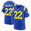 Zennovawear Trent McDuffie Los Angeles Rams Team Game Player Jersey - Royal