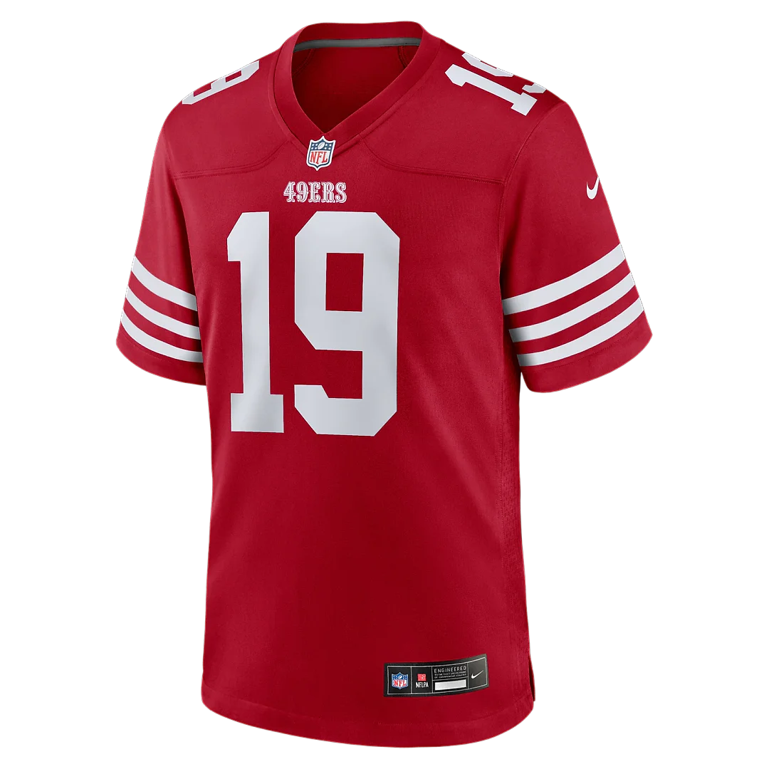 Zennovawear Trent Taylor San Francisco 49ers Team Game Jersey - Scarlet