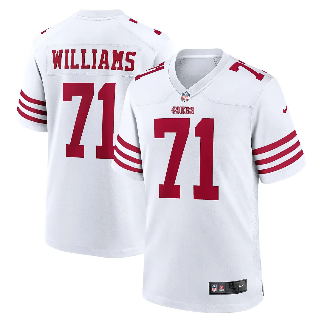 Zennovawear Trent Williams San Francisco 49ers Player Game Jersey - White