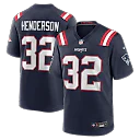 Zennovawear TreVeyon Henderson New England Patriots 2025 NFL Draft Game Jersey - Navy
