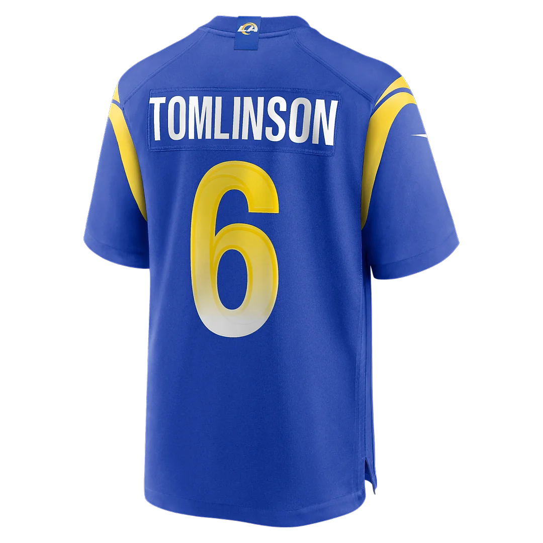 Zennovawear Tre'Vius Hodges-Tomlinson Los Angeles Rams Team Game Jersey - Royal