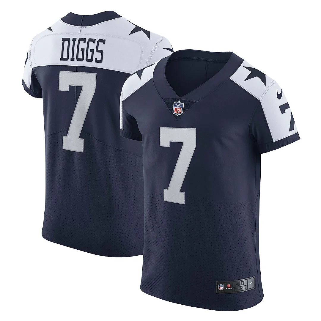 Zennovawear Trevon Diggs Dallas Cowboys Alternate Vapor Elite Jersey - Navy