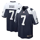 Zennovawear Trevon Diggs Dallas Cowboys Alternate Game Team Jersey - Navy