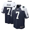 Zennovawear Trevon Diggs Dallas Cowboys Alternate Game Team Jersey - Navy