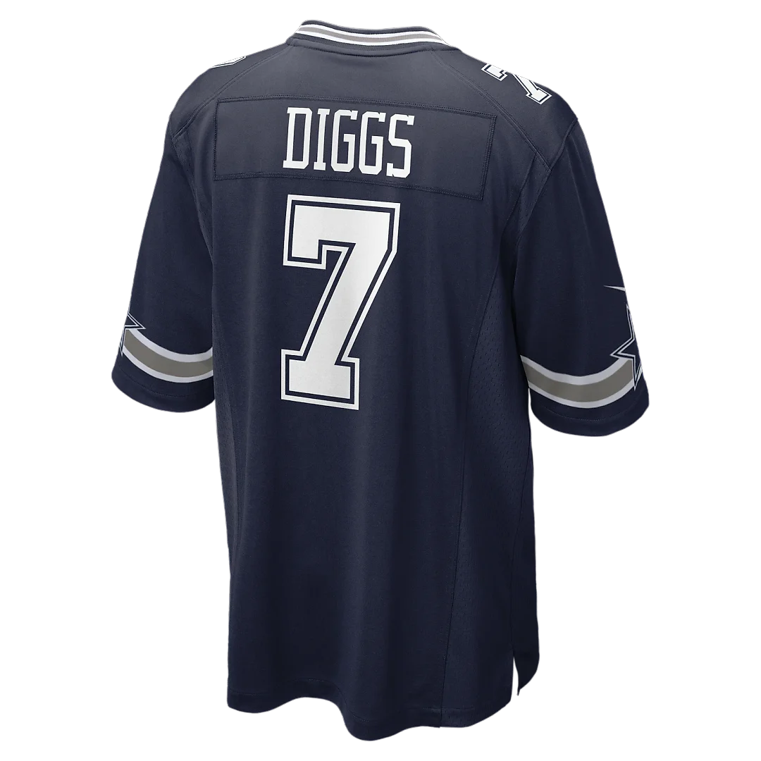 Zennovawear Trevon Diggs Dallas Cowboys Game Jersey - Navy