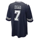 Zennovawear Trevon Diggs Dallas Cowboys Game Jersey - Navy