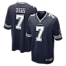 Zennovawear Trevon Diggs Dallas Cowboys Game Jersey - Navy