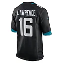 Zennovawear Trevor Lawrence Jacksonville Jaguars Alternate Game Jersey - Black