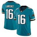 Zennovawear Trevor Lawrence Jacksonville Jaguars Prowler Throwback Vapor FUSE. Limited Jersey - Teal