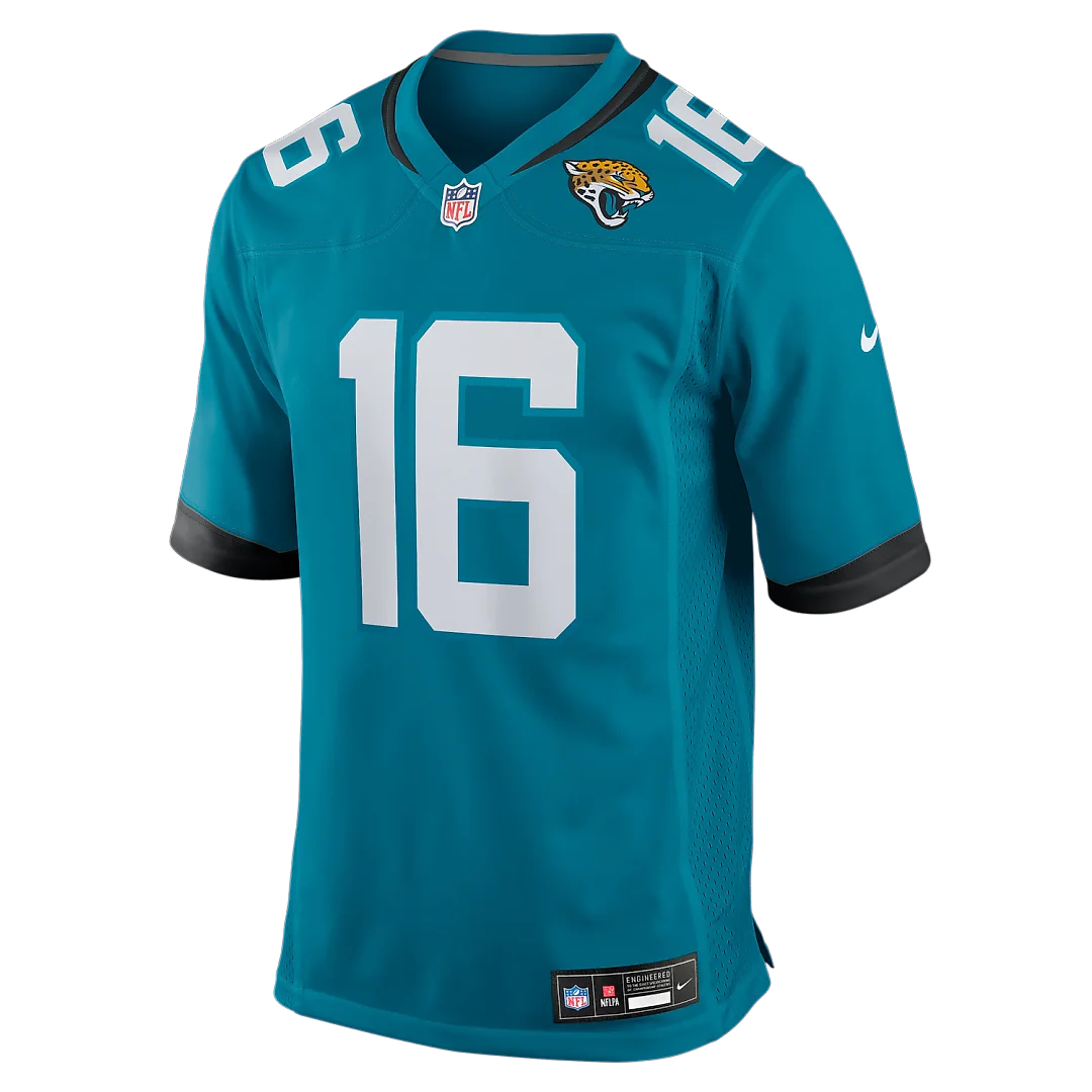 Zennovawear Trevor Lawrence Jacksonville Jaguars Game Jersey - Teal