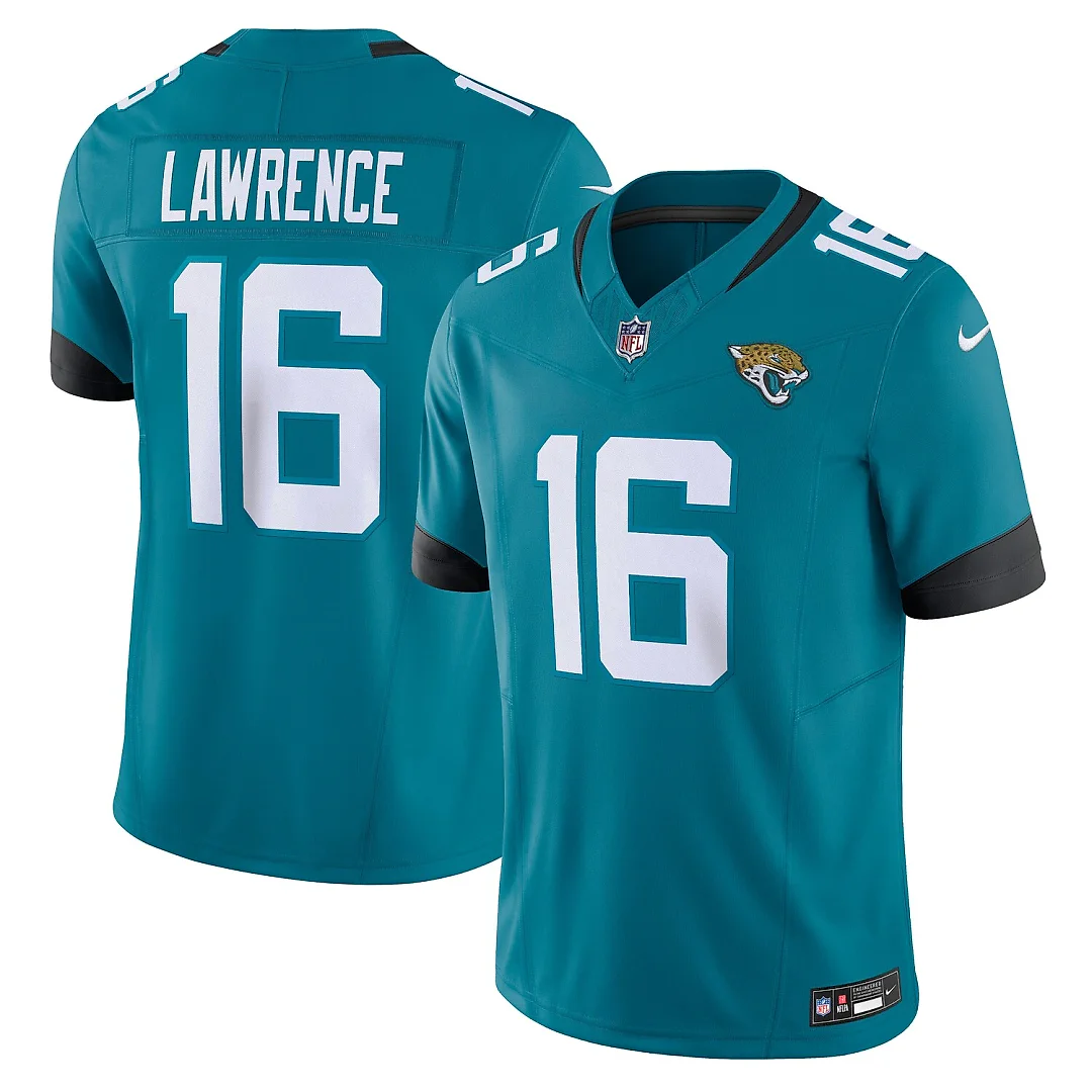 Zennovawear Trevor Lawrence Jacksonville Jaguars Vapor FUSE. Limited Jersey - Teal