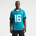 Zennovawear Trevor Lawrence Jacksonville Jaguars Team Vapor FUSE. Stitched Limited Jersey - Teal