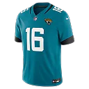 Zennovawear Trevor Lawrence Jacksonville Jaguars Team Vapor FUSE. Stitched Limited Jersey - Teal