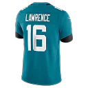 Zennovawear Trevor Lawrence Jacksonville Jaguars Team Vapor FUSE. Stitched Limited Jersey - Teal