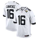 Zennovawear Trevor Lawrence Jacksonville Jaguars White Game Jersey - White