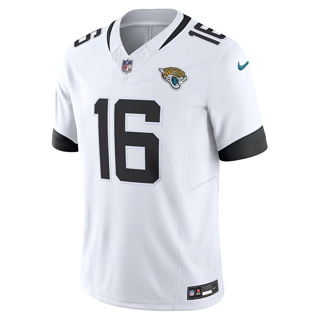 Zennovawear Trevor Lawrence Jacksonville Jaguars Vapor FUSE. Limited Jersey - White