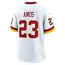 Zennovawear Trey Amos Washington Commanders Game Super Bowl Era Jersey - White