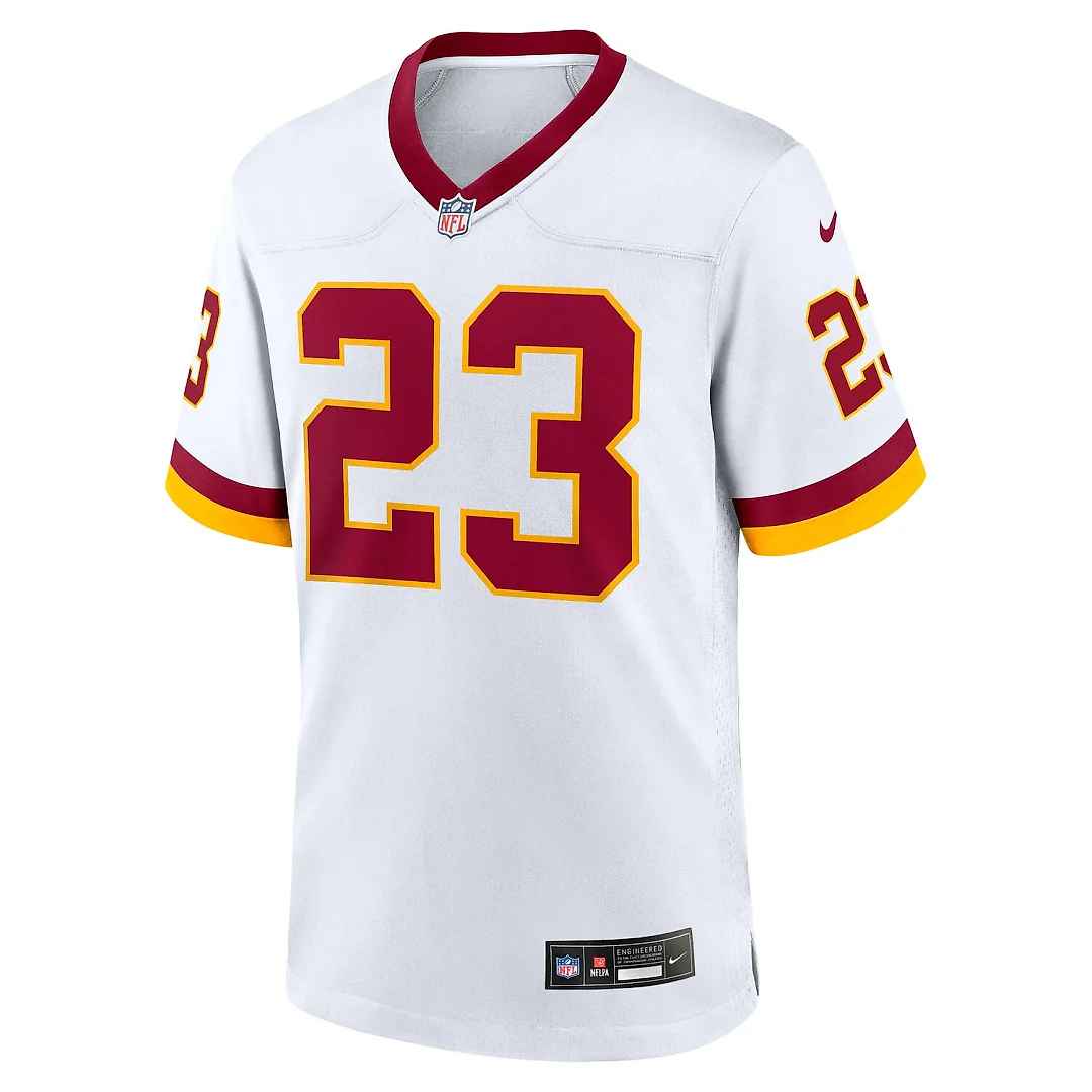 Zennovawear Trey Amos Washington Commanders Game Super Bowl Era Jersey - White