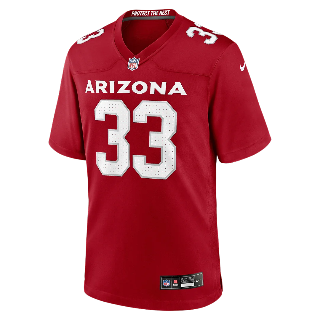 Zennovawear Trey Benson Arizona Cardinals Team Game Jersey - Cardinal