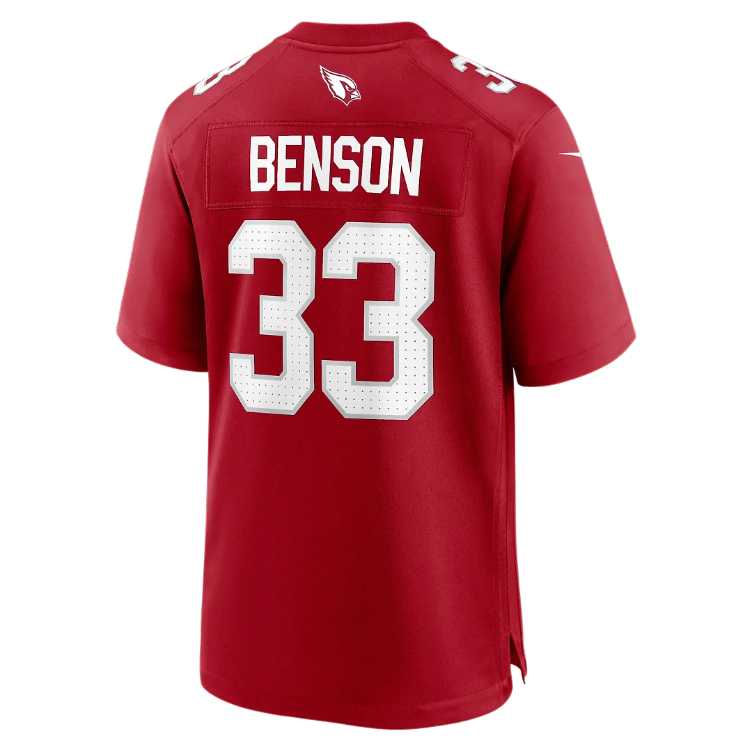 Zennovawear Trey Benson Arizona Cardinals Team Game Jersey - Cardinal
