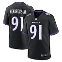 Zennovawear Trey Hendrickson Baltimore Ravens Alternate Game Jersey - Black