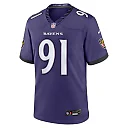Zennovawear Trey Hendrickson Baltimore Ravens Team Game Jersey - Purple
