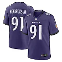 Zennovawear Trey Hendrickson Baltimore Ravens Team Game Jersey - Purple