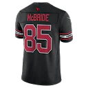 Zennovawear Trey McBride Arizona Cardinals Alternate Vapor FUSE. Stitched Limited Jersey - Black