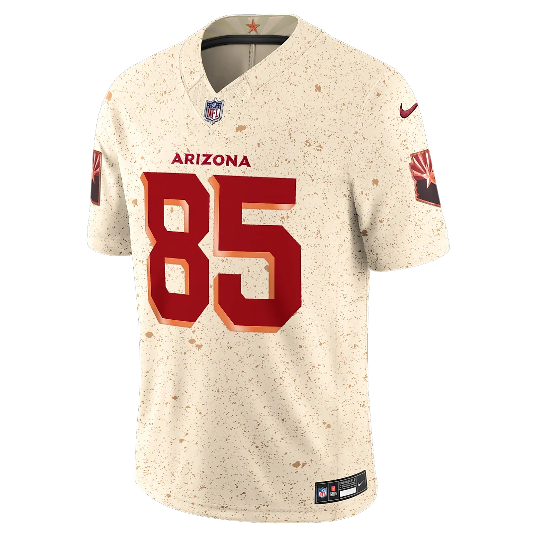 Zennovawear Trey McBride Arizona Cardinals 2025 Rivalries Collection Stitched Limited Jersey - Natural