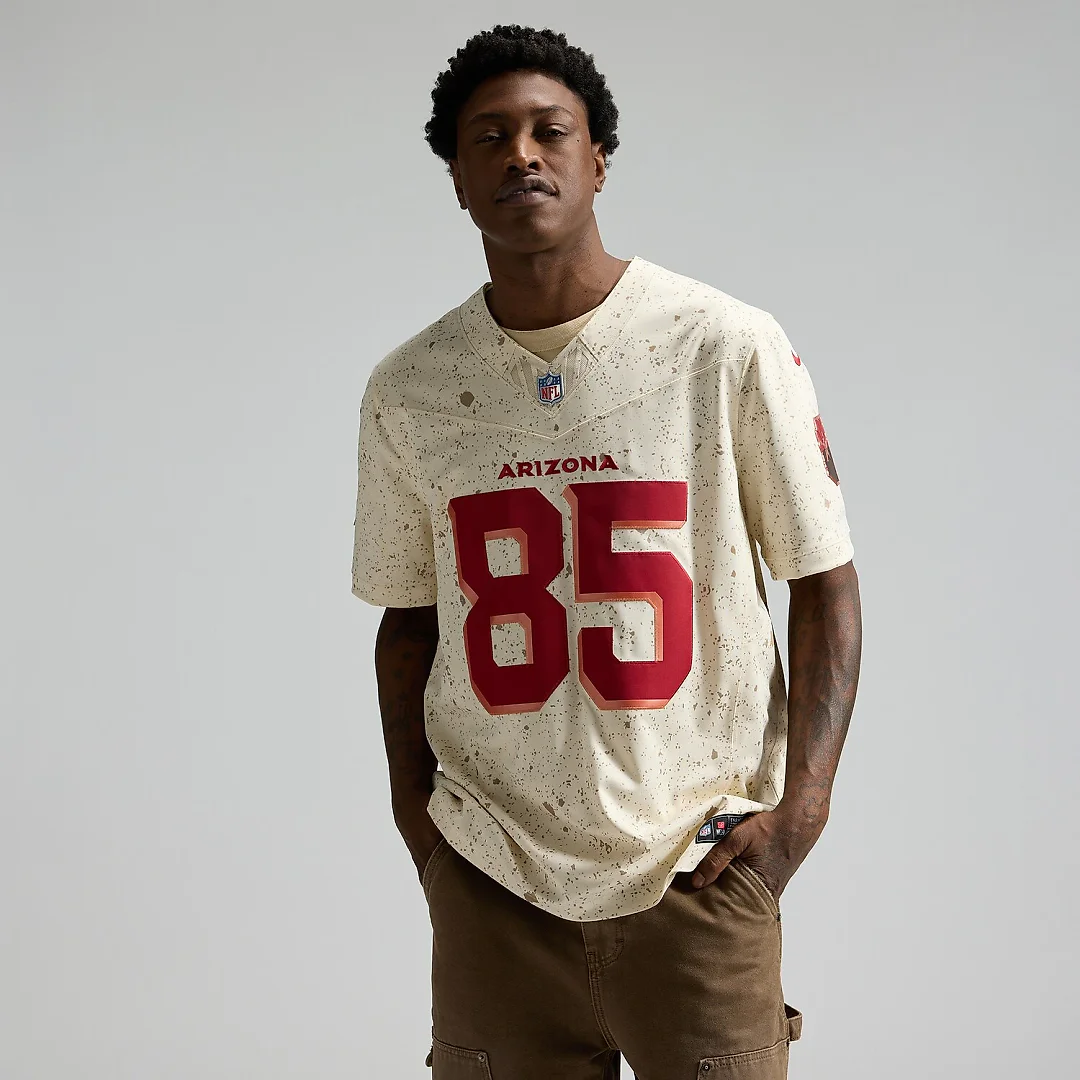 Zennovawear Trey McBride Arizona Cardinals 2025 Rivalries Collection Stitched Limited Jersey - Natural