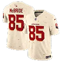 Zennovawear Trey McBride Arizona Cardinals 2025 Rivalries Collection Stitched Limited Jersey - Natural