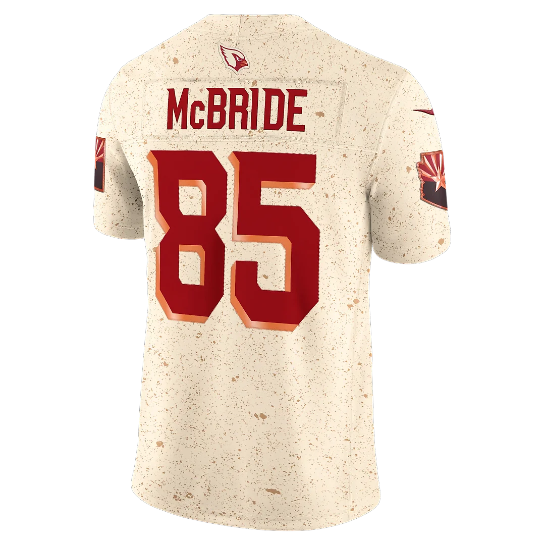Zennovawear Trey McBride Arizona Cardinals 2025 Rivalries Collection Stitched Limited Jersey - Natural