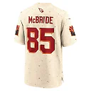 Zennovawear Trey McBride Arizona Cardinals 2025 Rivalries Collection Game Jersey - Natural