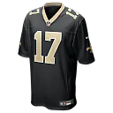 Zennovawear Trey Palmer New Orleans Saints Team Game Jersey - Black