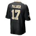 Zennovawear Trey Palmer New Orleans Saints Team Game Jersey - Black