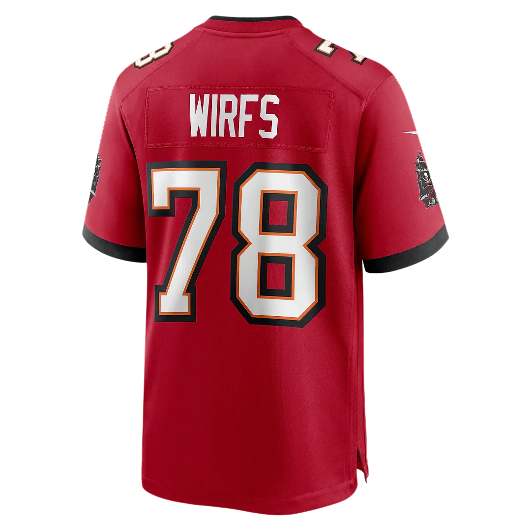 Zennovawear Tristan Wirfs Tampa Bay Buccaneers Game Jersey - Red